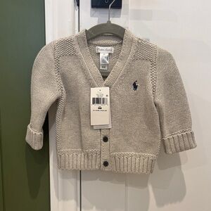 Ralph Lauren Kids Light Tan Cardigan